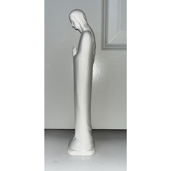 Vintage Modonna Blessed Virgin Mary figurine 12” R.R. Roman Japan - Picture 4 of 5